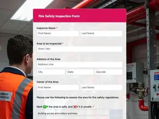 Fire Safety Inspection Form