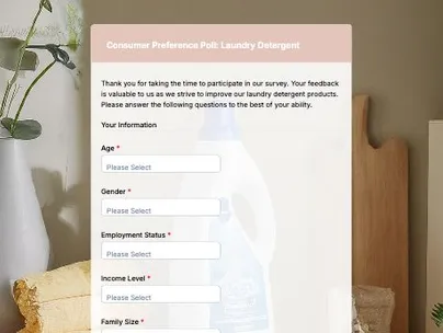 Lifestyle Preference Poll Template [City/State]
