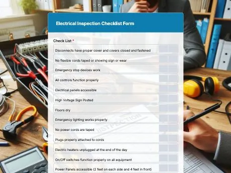electrical-inspection-form-template