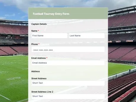 football-tourney-entry-form