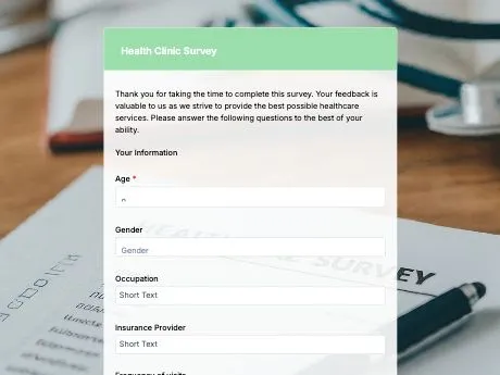 health-clinic-survey