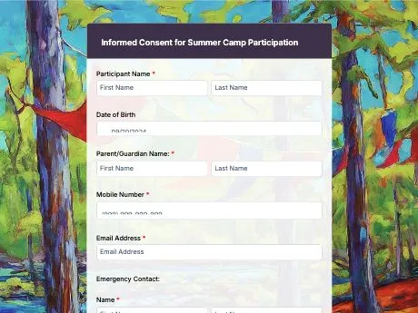 informed-consent-for-summer-camp-participation