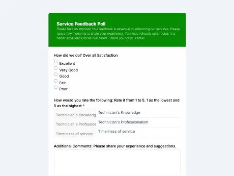 service-feedback-poll