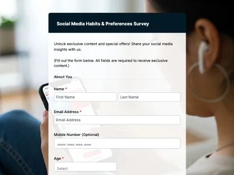 social-media-habits-preferences-survey