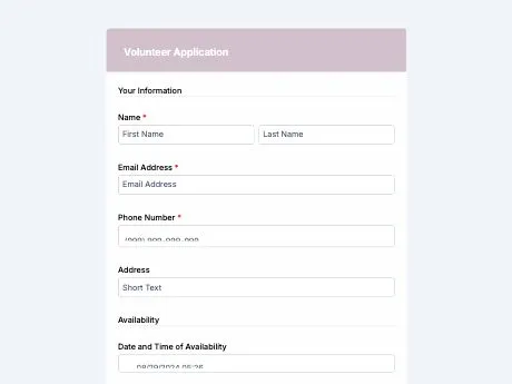 volunteer-application
