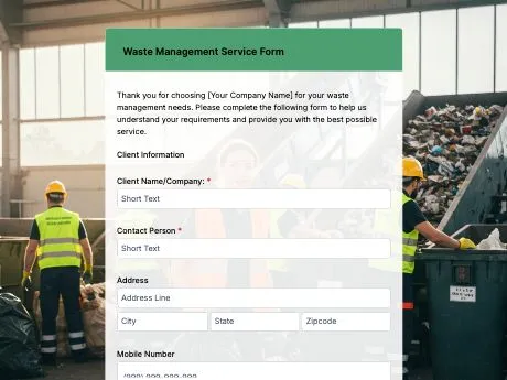 waste-management-service-form