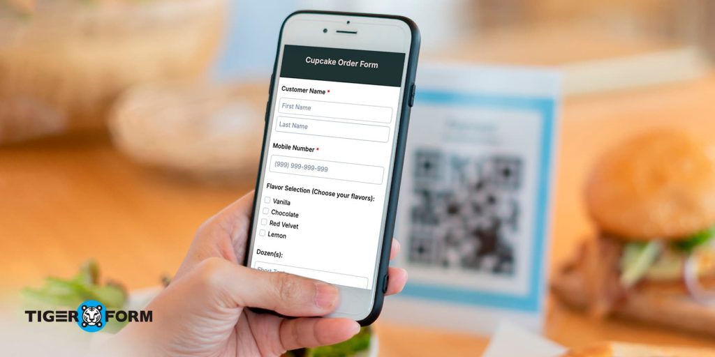 Menu QR code scanning