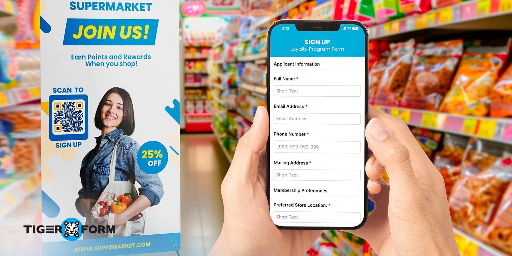 QR codes for retail promotions