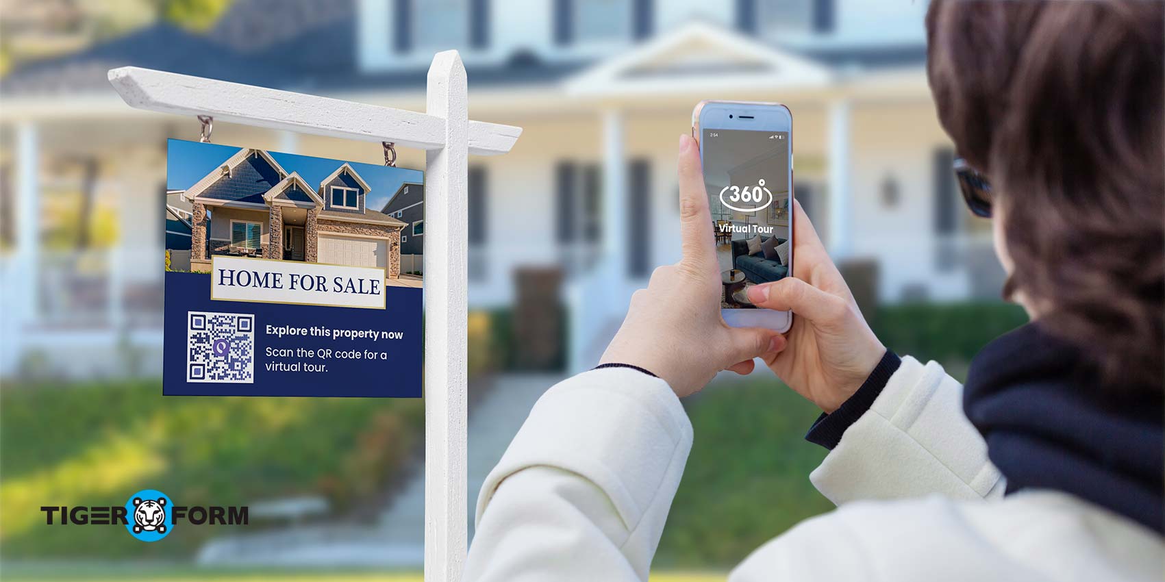 QR code for real estate