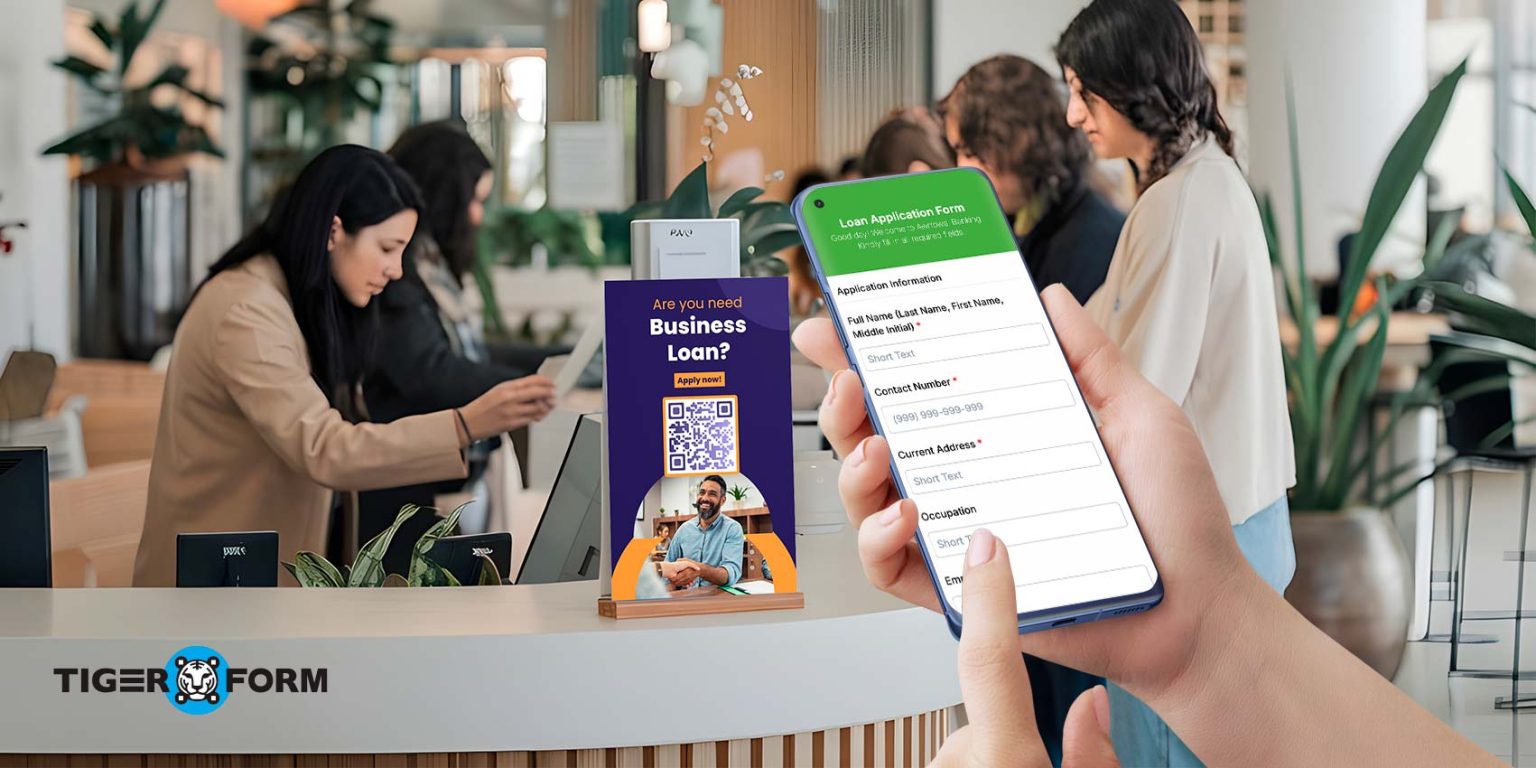 How To Use a Loan Application Form for Banks with QR Codes