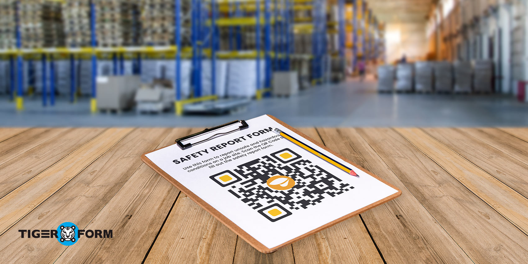 QR code form for manufacturing