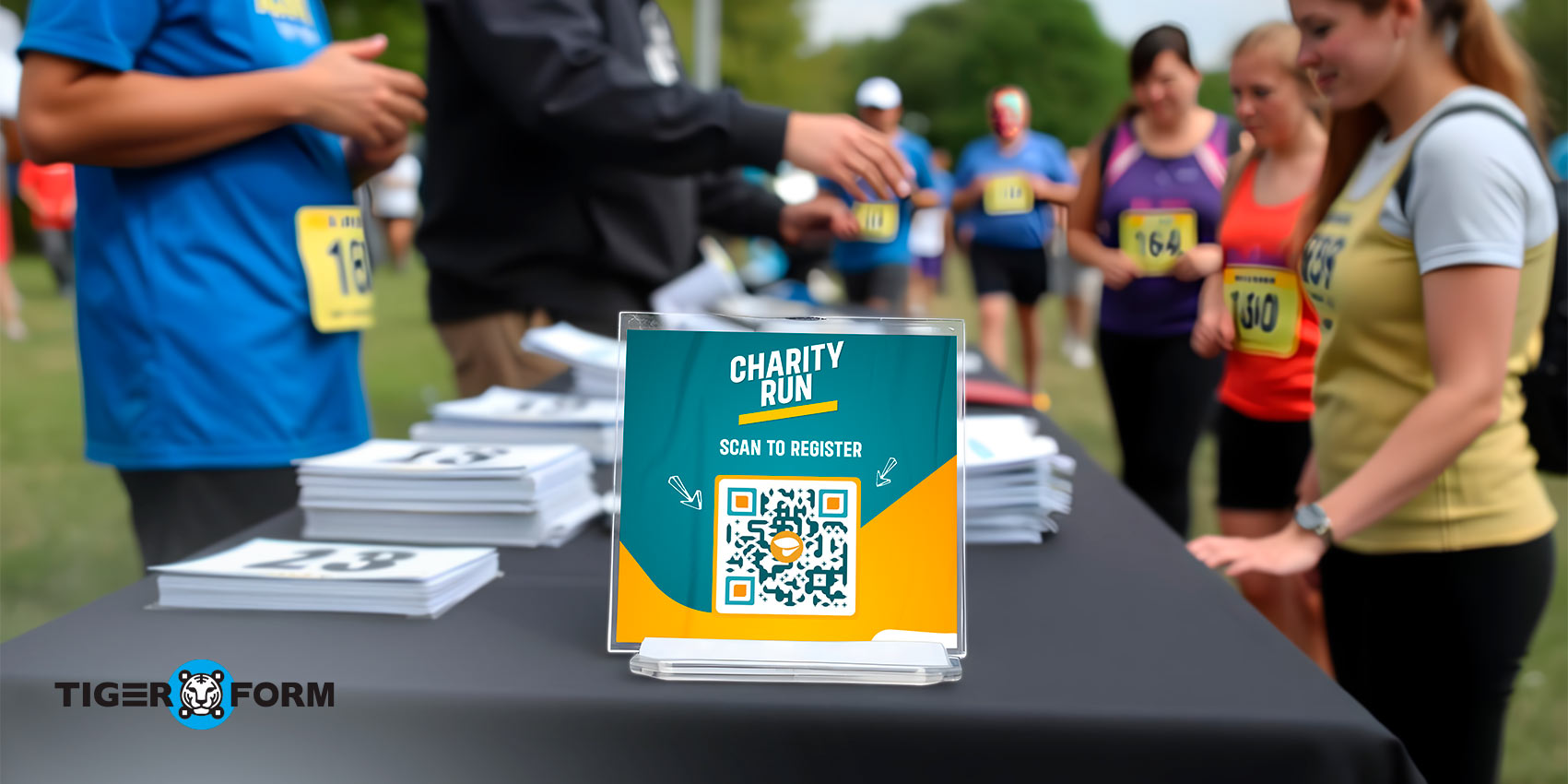 QR public event registration form