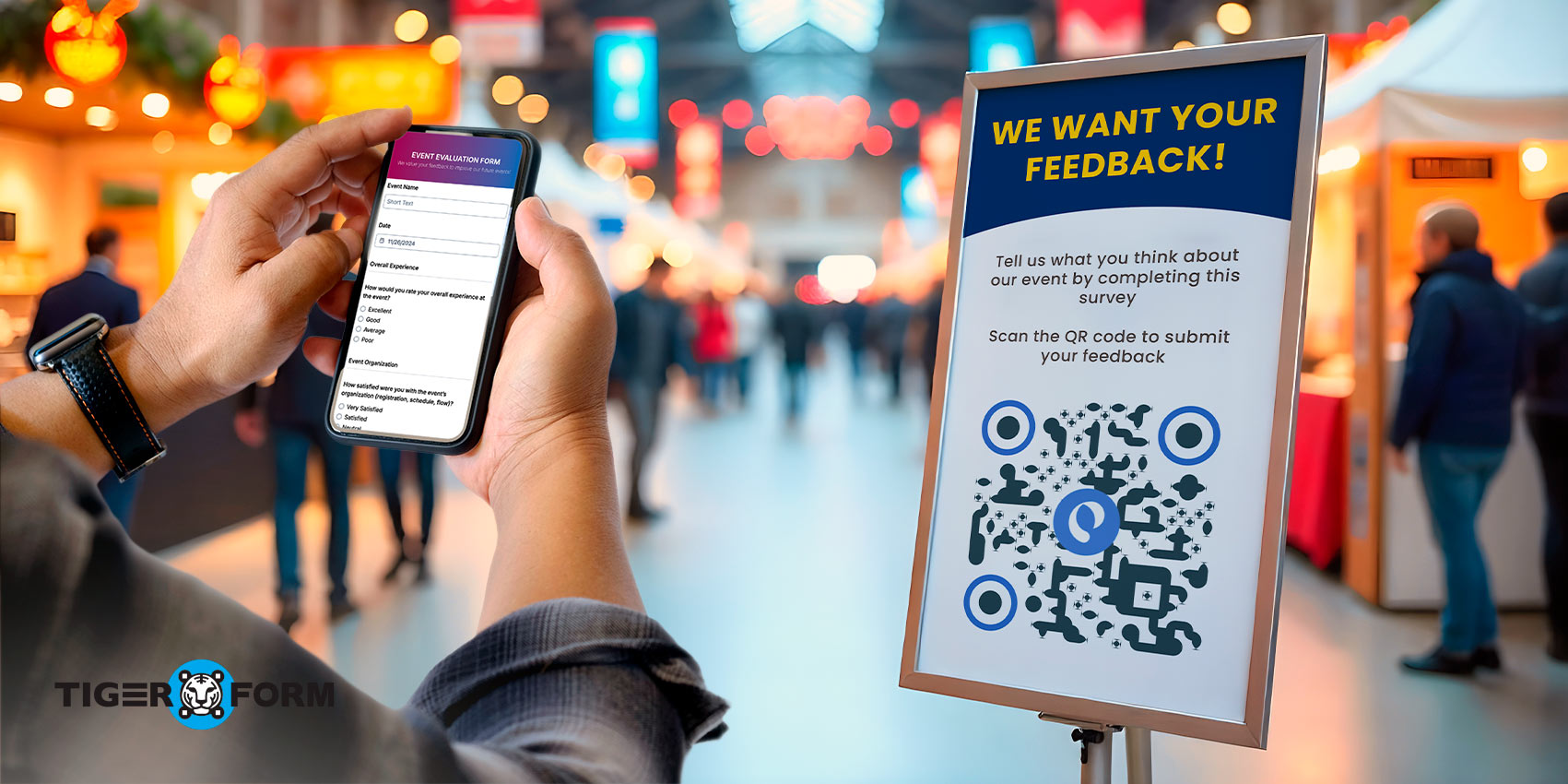 QR citizen feedback form