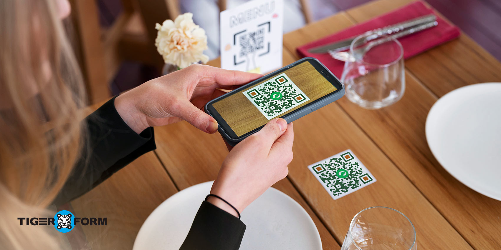 Costumer engagement QR code form