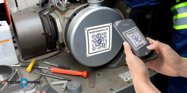 How to Create a Maintenance Log with QR Code