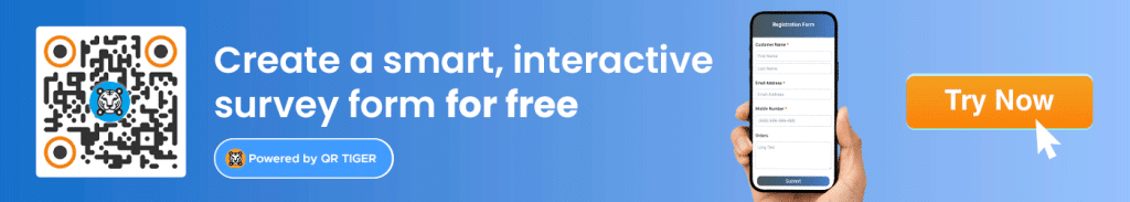 Create a survey with TIGER FORM