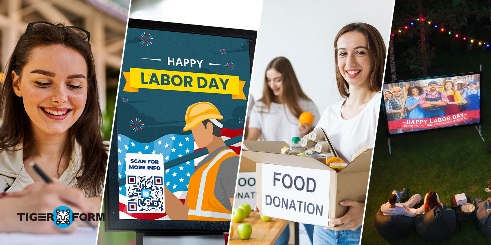 Creative way to celebrate labor day