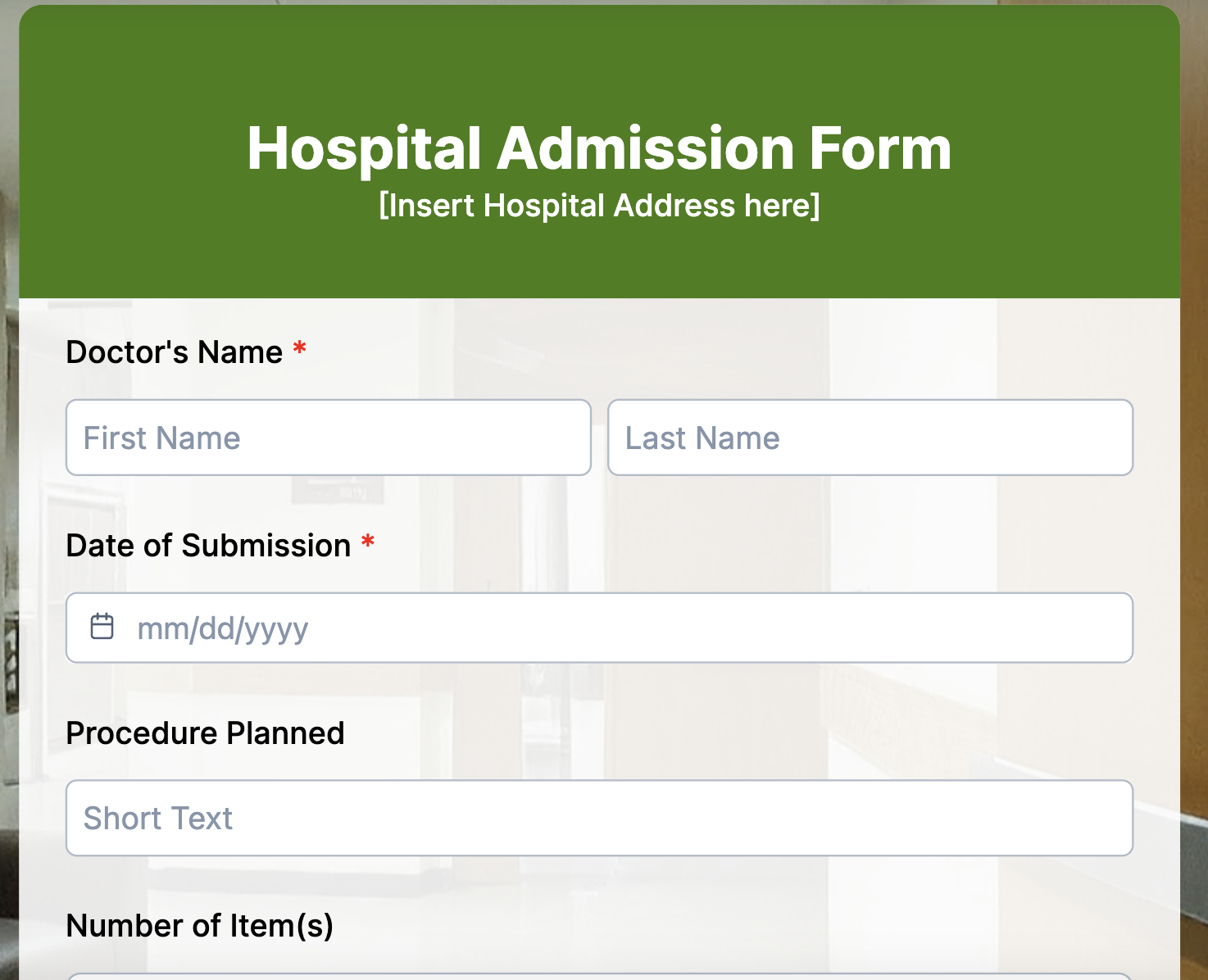 Form QR Code Preview